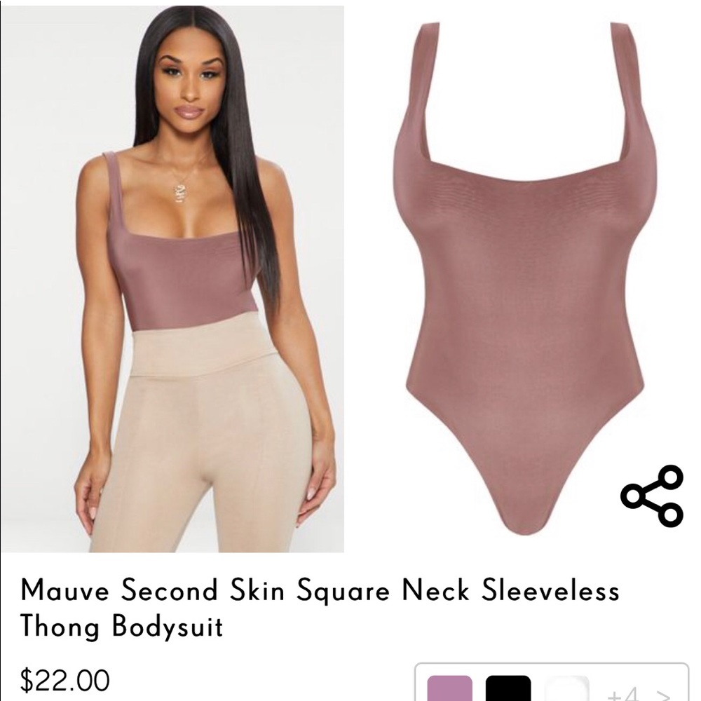 NWOT Prettylittlething bodysuit